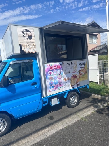 キッチンカー販売、ボックスだけでもオッケー