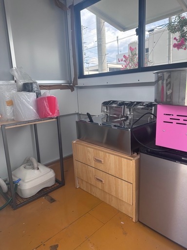 キッチンカー販売、ボックスだけでもオッケー