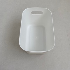 無印良品風 プラスチック製収納ケース×８点の画像