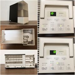 ダイニチ工業 HD-RX518-T ハイブリッド加湿器 RX SERIESプレミアムブラウン 抗菌機能 Dainichi フィルター無し 分解除菌清掃/動作確認済みの画像