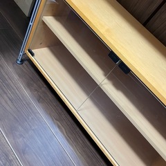 無印良品　ユニットシェルフ　テレビラックの画像