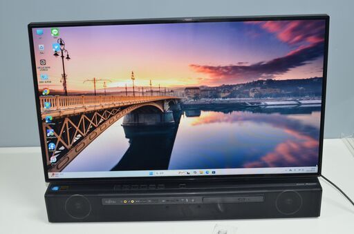 中古一体型パソコン 富士通 FH90/C3(FMVF90C3B) 高性能 i7-8750H/新品SSD512GB+HDD3TB/BD/27インチ/Bluetooth/WEBカメラ/Win11 