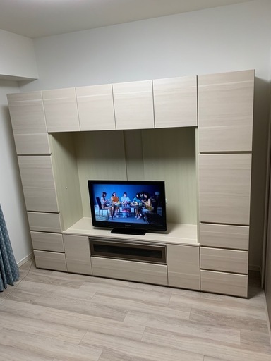 再値下げ　テレビ台　壁面収納　綾野製作所