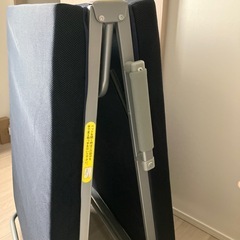 【美品】折りたたみシングルベッドの画像