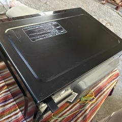 アイリスオーヤマ 電子レンジ 18L フラットテーブル 60Hz ブラック EMO-F518-6 アイリスオーヤマの画像