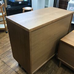 【リサイクルショップどりーむ鹿大前店】No.2946 キャビネット unico/ウニコ 80×42×76 収納家具 棚 美品の画像