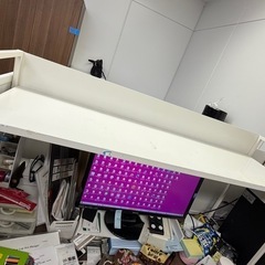 あげます！スチールデスク上ラック115cm幅
の画像