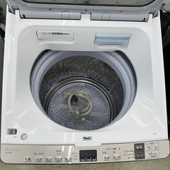 リユースのサカイ東金店 SHARP 乾燥機付洗濯機 22年製 8/4.5kg TJ15206の画像