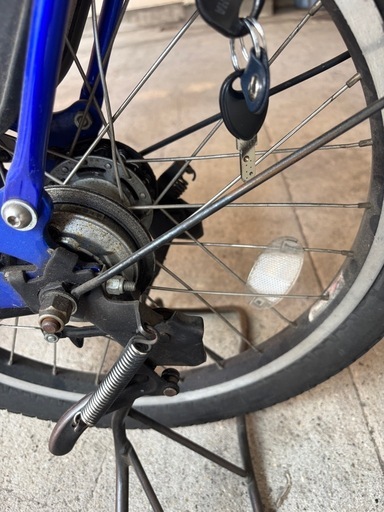 【受付終了】ヤマハ PAS Kiss 電動 自転車  ブルー