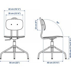KULLABERG クッラベリ 回転チェアの画像