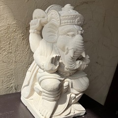 ⑤パラス石の置物　ガネーシャの画像