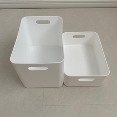 収納ケース2種、１０点 小物入れ　整理整頓の画像
