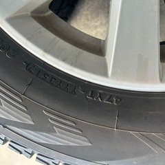 ジムニーJB43純正ホイール、スタッドレス4本の画像