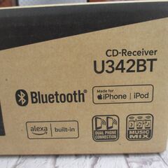 ケンウッド U342BT CDレシーバー 未使用 開封済み 【ハンズクラフト宜野湾店】の画像