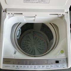 【特価】※本日限定 日立 ビートウォッシュ 7kg 縦型 2021年製の画像