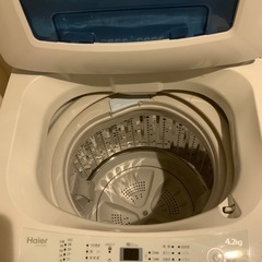 洗濯機2014年製 お譲りしますの画像