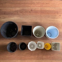 プラ鉢 10個セットの画像