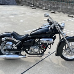 実動 ホンダ マグナ50 AC13 ボアアップ カスタム 88cc MAGNA FIFTY JAZZ 原付 アメリカンの画像