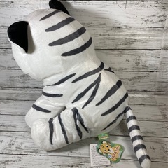 よちよちトラの赤ちゃん　ホワイトタイガー　特大サイズの画像