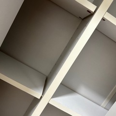 山善 大容量 スライド本棚 組み立て式の画像