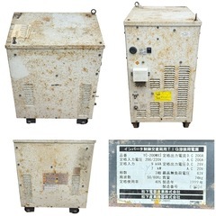 ◯簡易チェックのみ パナソニック TIG溶接機 インバーター制御 TIG STAR WX III 200 YC-200WX3 トーチケーブルセット■ジモティ姫路の画像