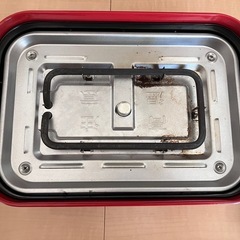 BRUNO コンパクトホットプレート セラミックコート鍋セット レッドの画像