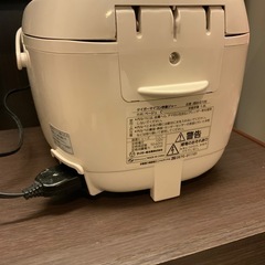 炊飯器 お譲りしますの画像