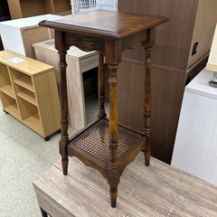 リユースのサカイ東金店 カリモク 花台 TJ15212の画像