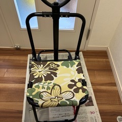 ショッピングカート【椅子付き、リュック保冷機能あり】の画像