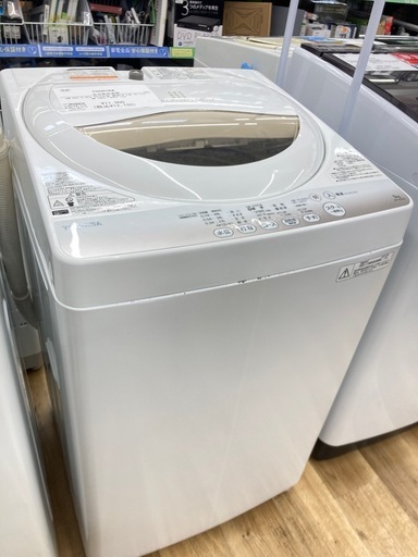 【トレファク高槻店】安心の6ヶ月間保証！取りに来られる方限定！TOSHIBA（東芝）の全自動洗濯機のご紹介です！