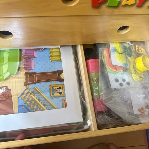 Disney world of english 「PLAYSET」ほぼ未使用