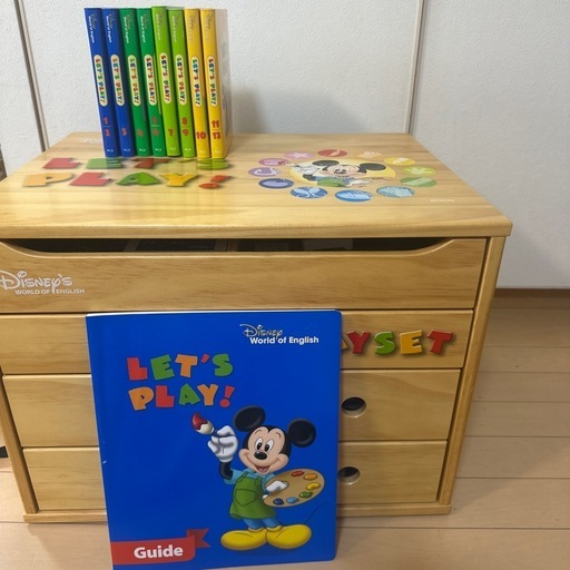 Disney world of english 「PLAYSET」ほぼ未使用