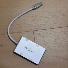 Mini DisplayPort の変換アダプターの画像