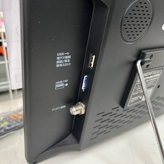 リユースのサカイ東金店 YAMAZEN ポータブルテレビ 24年製 TJ15213の画像