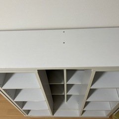 山善 大容量 スライド本棚 組み立て式の画像