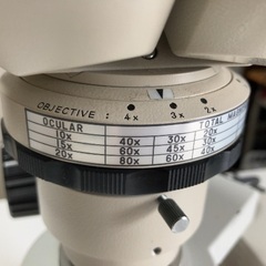 Nikon 双眼実体顕微鏡 SMZシリーズ  リング照明付き  【D27】の画像
