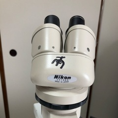 Nikon 双眼実体顕微鏡 SMZシリーズ  リング照明付き  【D27】の画像