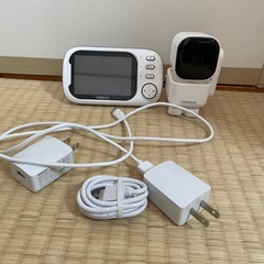 3.5インチ ベビーモニター 音声通信 ベビーカメラの画像
