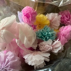 イベント 手作りお花の画像