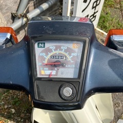 🍒希少スーパーカブ90ccHA02-2821057メーター33892kmの画像