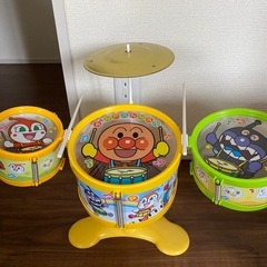 アンパンマン　ドラムセットの画像