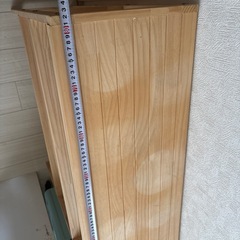木製三段ラックの画像