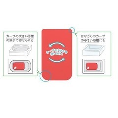 安寿　おく楽すべり止めマット　レッド　新品未開封の画像