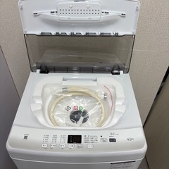 未使用品⭐️HAIER⭐️全自動洗濯機 2025年 4.5kg大阪市近郊配送無料 未使用品⭐️HAIER⭐️ 全自動洗濯機 2025年 4.5kg 大阪市