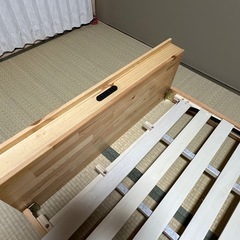 シングルベッドフレーの画像