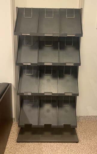 ブックラック　黒色