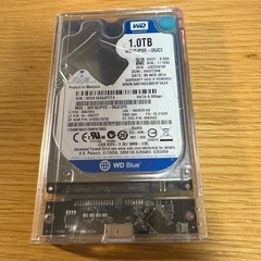 ポータブルハードディスク USB3.0 1TB ➁ 使用時間約460時間の画像