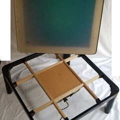 ■家具調こたつ　テーブル付き　ユアサプライム■中古の画像