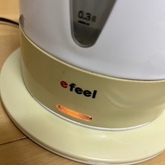 【中古】電気ケトル 1.0ℓ ライトベージュ ｱｲﾘｽｵｰﾔﾏ EDK-1000の画像