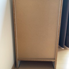 【無料】白いミラー付きキャビネットの画像